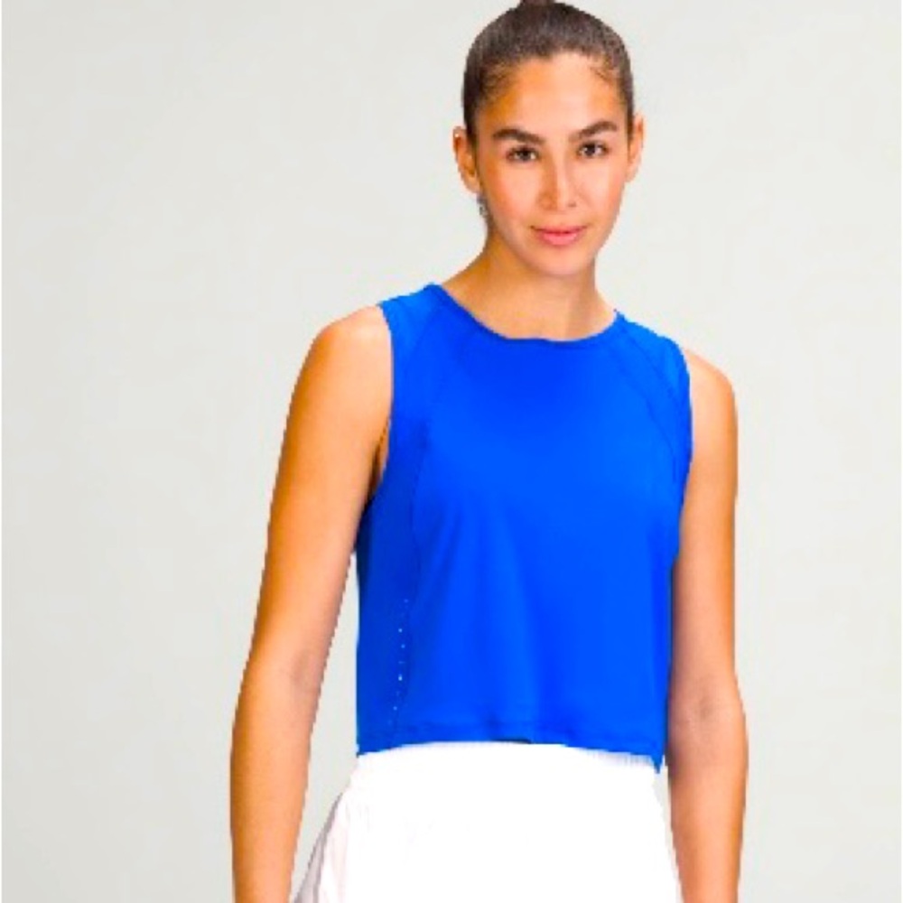 💙 Lululemon- Sculpt Crop Tank Top